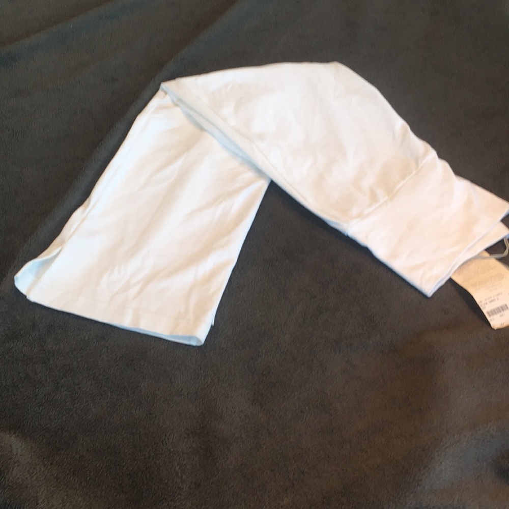 Prana white Elisa capris NWT